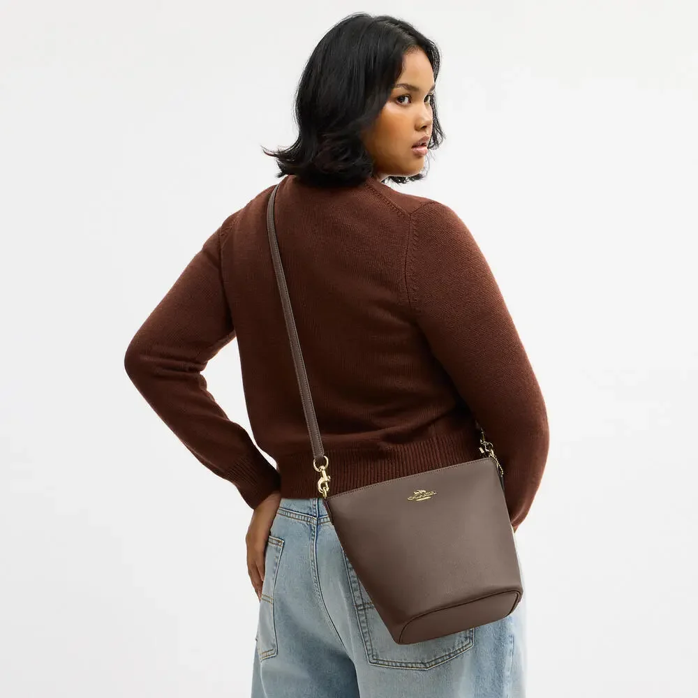 Coach Logan Duffle Bag brown New leather original crossbody bag